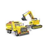 Игровой конструктор Ausini 29901 СТРОИТЕЛИ (605 деталей в наборе)