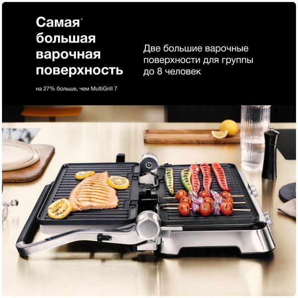 Электрический гриль Braun MultiGrill 9 Pro CG9140