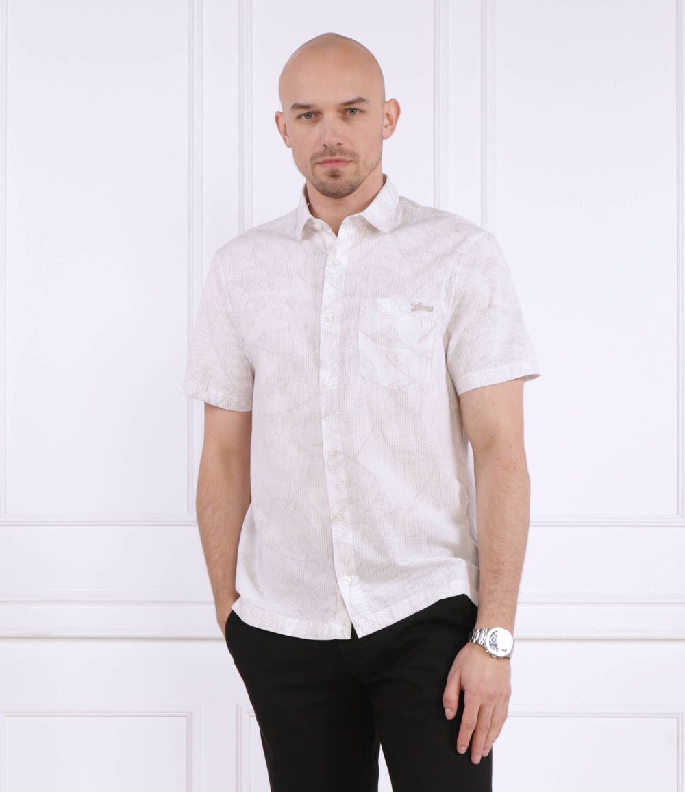 Рубашка COLLINS STENCIL GUESS - белый(M3GH71 WFDZ0)