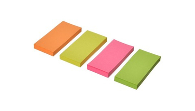 Закладки с л/к 23*50 Silwerhof 4 цв.х 50л. бумажные 682006