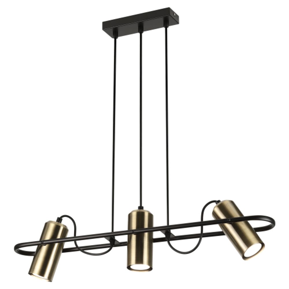 Светильник подвесной (подвес) Rivoli   3101-203 3 * GU10 25 Вт модерн потолочный