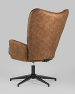 Кресло Ирис вращающееся коричневое