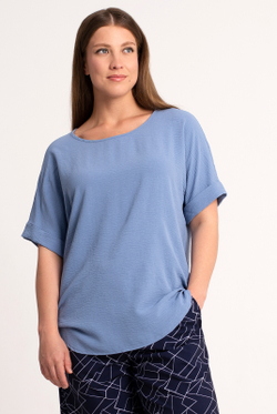 Блузка женская 4581з, св джинс #30СДж094581з