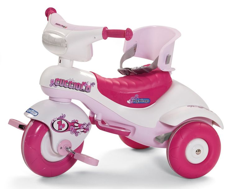 Детский велосипед Peg Perego Cucciolo Pink IGPD0622