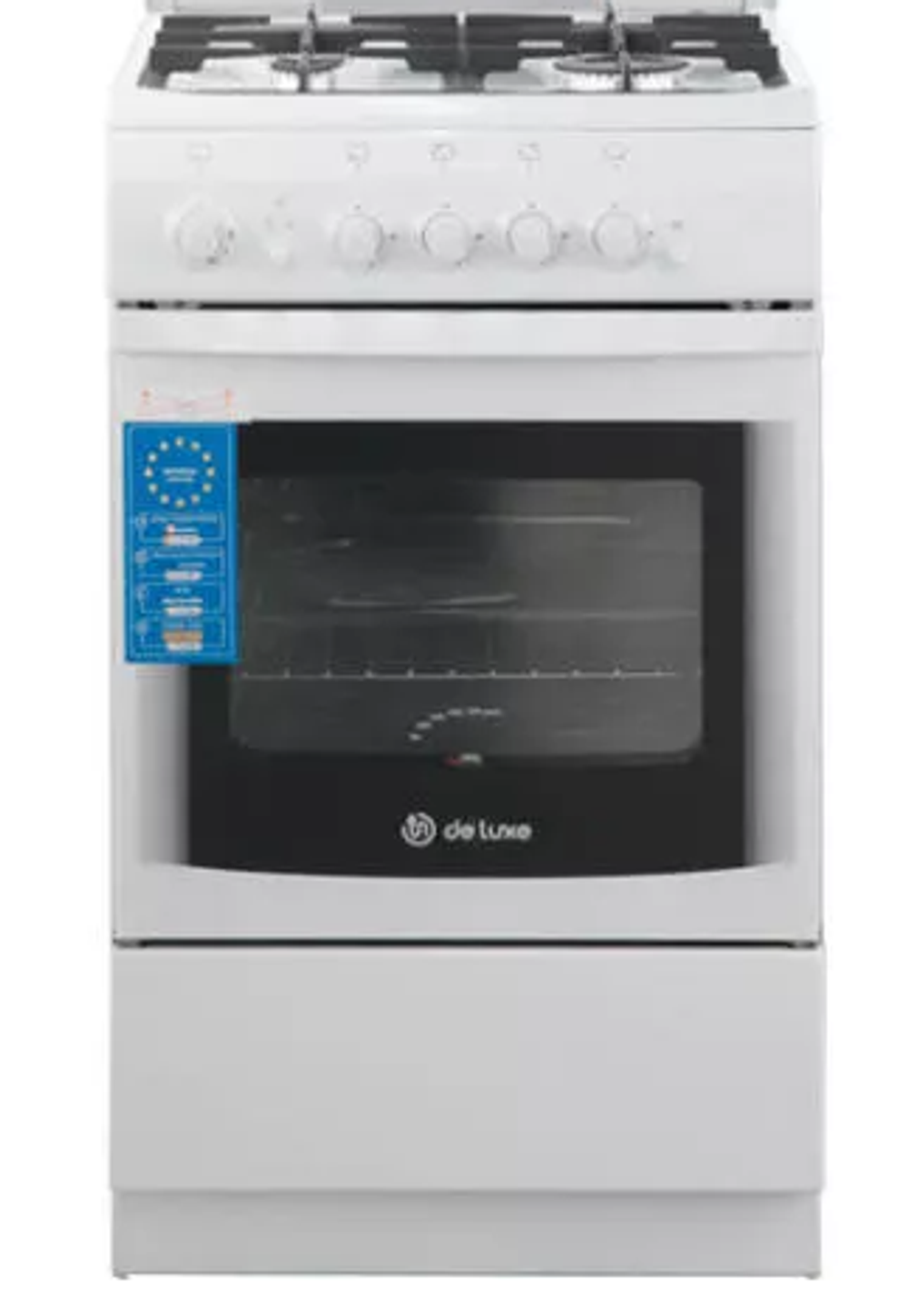 Плита газовая DE LUXE 506040.14г (кр) ЧР