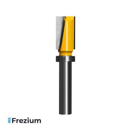 Обгонная фреза по дереву с верхним подшипником (12x8x20x62; 031120200)