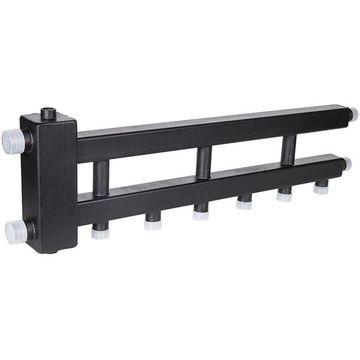 Коллектор Rommer (дублер рядный) с гидроразделителем на 3+1 контура до 60 кВт (RDG-0060-014034)