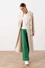 0106 Плащ женский (молочный)