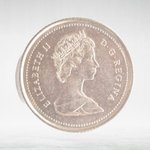 Canada, 10 Cents, 1987 – Elizabeth II (Second Portrait), VF