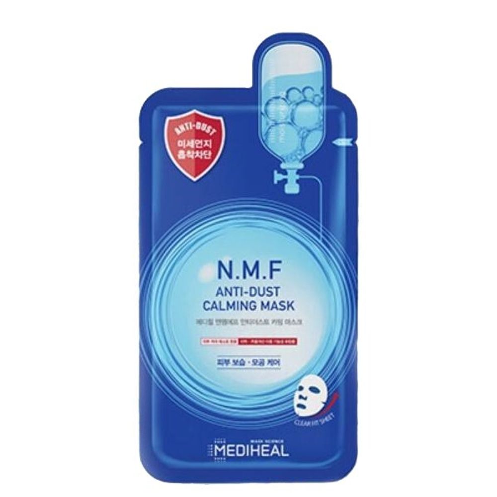 Mediheal N.M.F Anti-Dust Calming Mask увлажняющая тканевая маска для лица