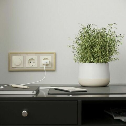 Рамка на 3 поста Baguette (айвори/латунь)