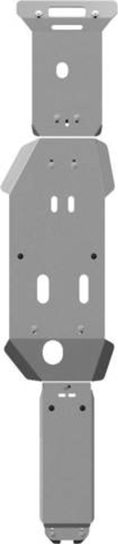 Защита днища на Polaris Sportsman X2 EFI 500