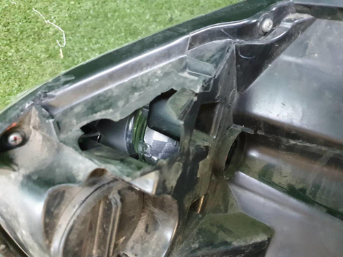 Битая Фара правая Nissan Murano Z52 (14-22) LED