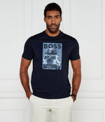 Футболка Te_mextour BOSS ORANGE - темно-синий(50535079)