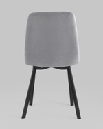 Стул Oliver Square велюр серый