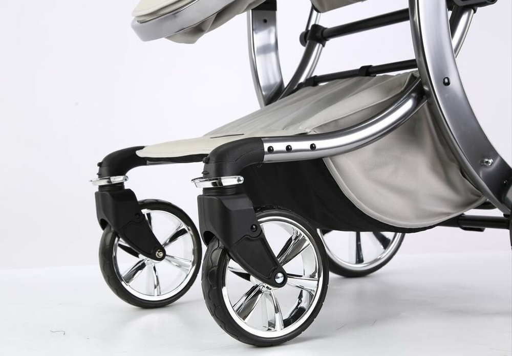 Коляска 2 в 1 Dalux 608 экокожа
