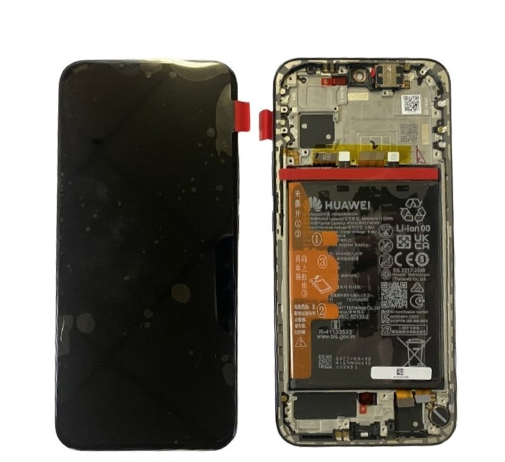 Huawei nova 11 (FOA-LX9) / (Дисплейный модуль с тачскрином) (в рамке с аккумулятором) (ORIG-SP)