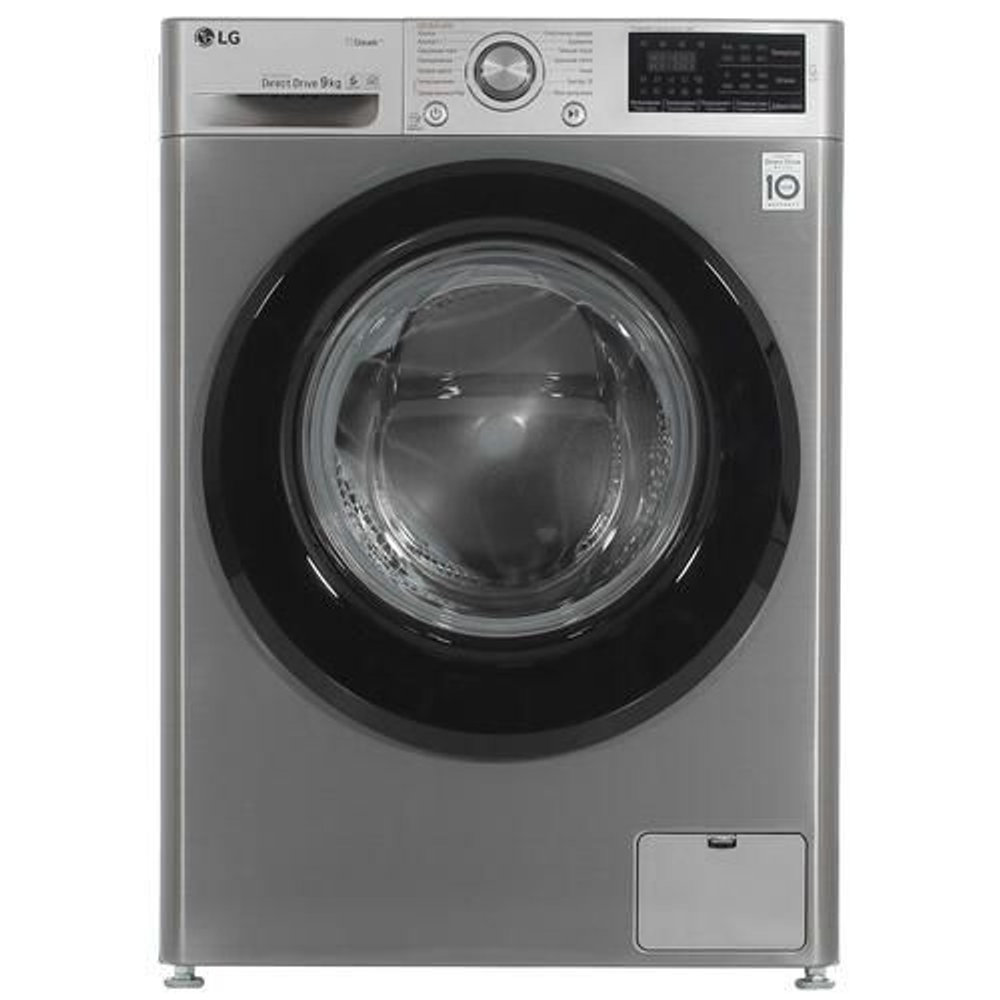 Стиральная машина узкая LG F2M5HS6S с паром, 7 кг