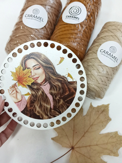Донышко Принт Девушки-Осень 15см Дизайн в ассортименте