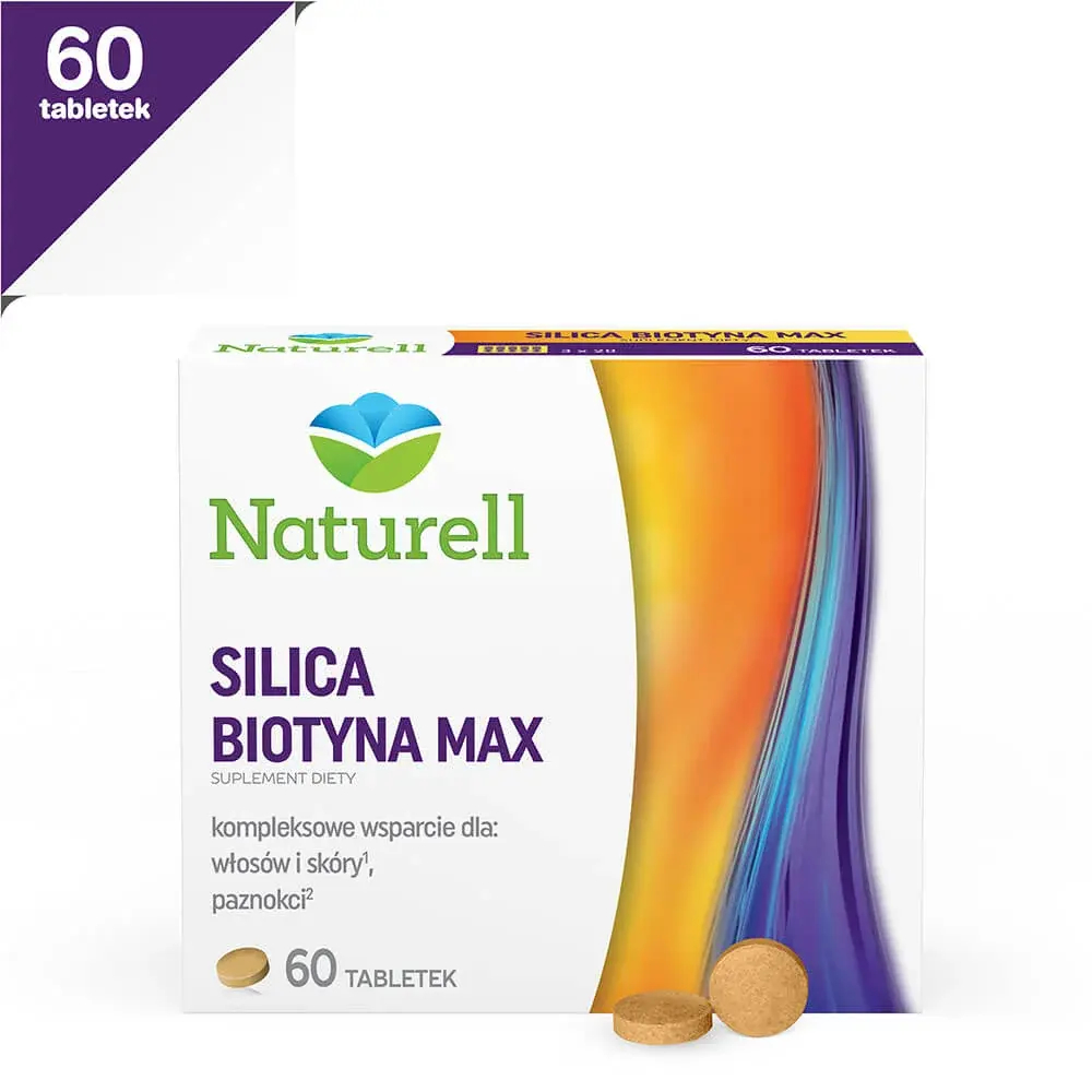 Диетическая добавка Naturell Silica Biotin Max, 60 таблеток