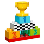 LEGO Duplo: Гонки на Тачках 10600 — Disney Pixar Cars Classic Race — Лего Дупло Тачки