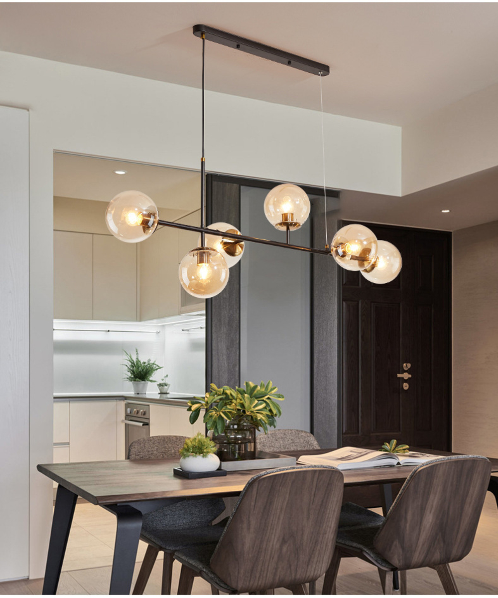 Pendant design lamp  (Gold/White)Teslim