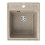 Мойка ML-GMS18 СТАНДАРТ прямоугольная, песочный (302), 410*470*190мм