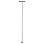 Письменный стол с ящиком - IKEA MITTCIRKEL/ADILS, 140х60 см, под беленый дуб/белый, МИТКЕРКЕЛ/АДИЛЬС ИКЕА