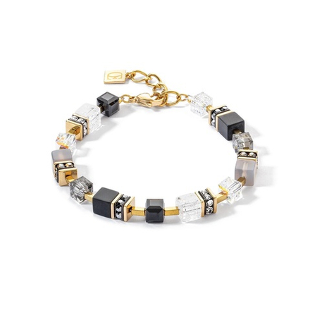 Браслет Coeur de Lion Black-Gold 3039/30-1316