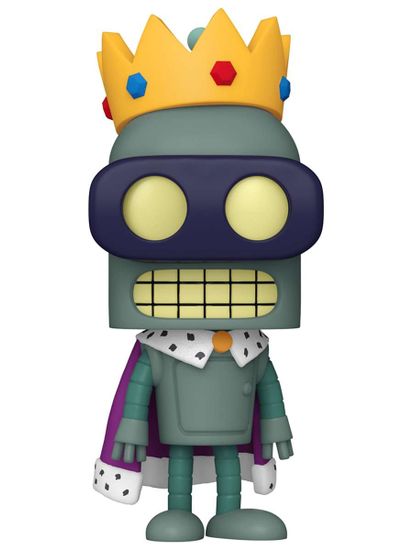 Фигурка Funko POP! Animation Futurama S5 Super King Bender (2211) 90430 / Фигурка Фанко ПОП! по мотивам мультсериала "Футурама", Бендер