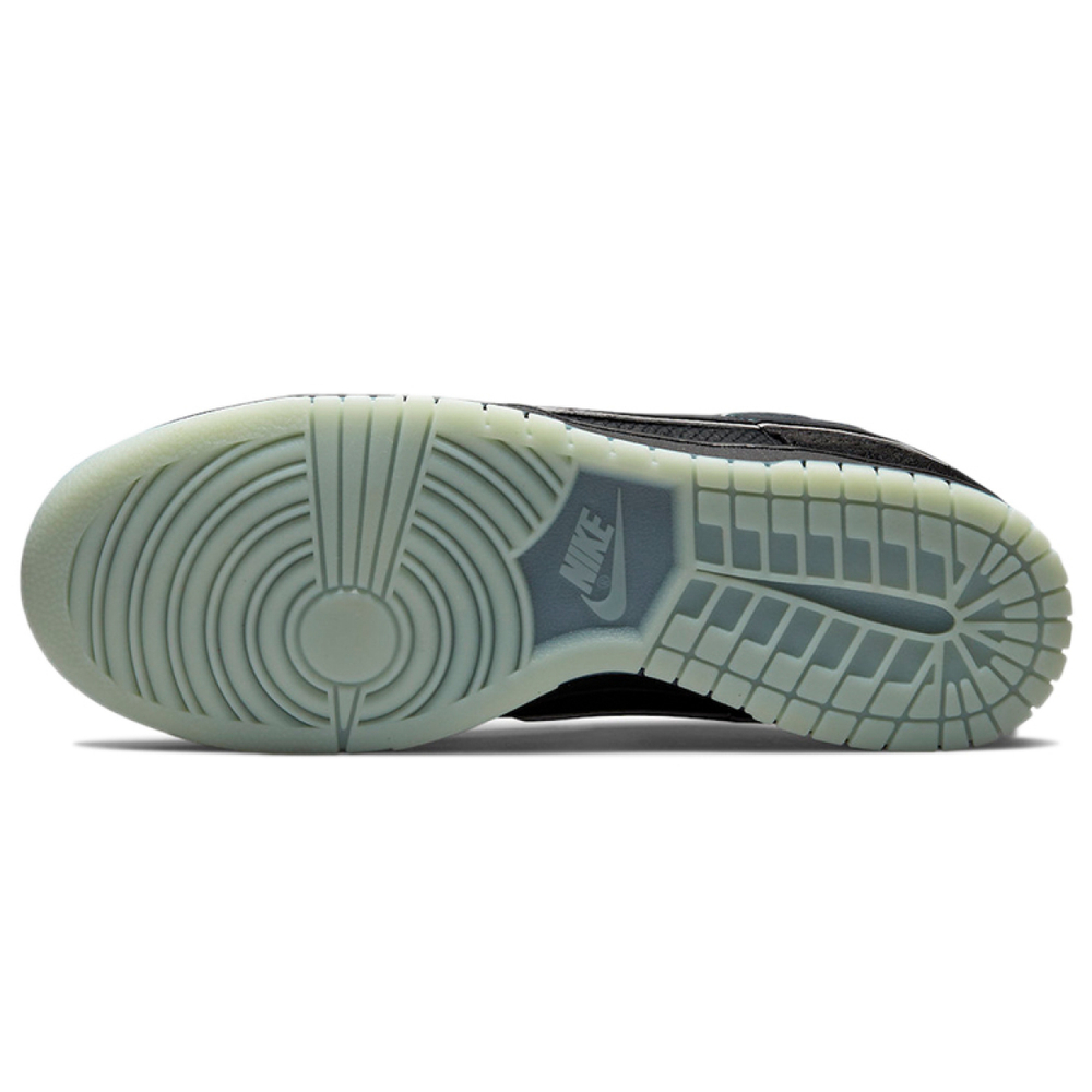 Кроссовки Nike Dunk Low Black White Red x LPL