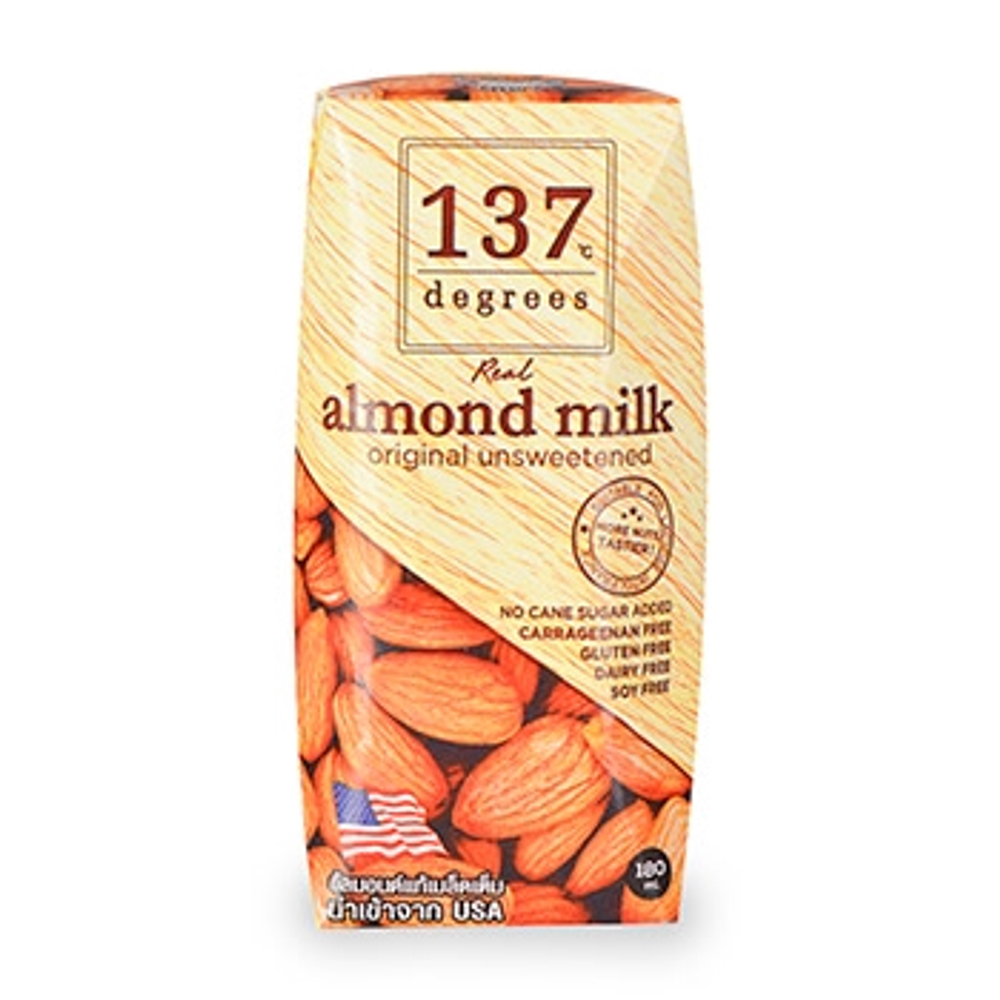 Миндальное молоко 180мл Без сахара, 137 degrees