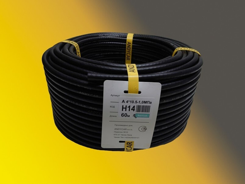 Шланг подкачки шин ПШ 4*10.5-1.0 МПа (ANDYCAR)