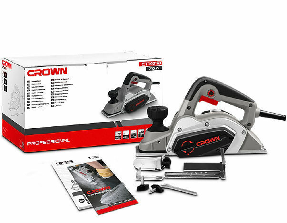 Эл. рубанок Crown CT14019X