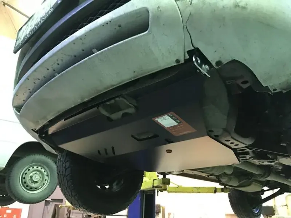 Защита картера двигателя, КПП (2 мм, сталь) для Ford Escape 2007-2012 (сборка г. Чунли, Тайвань) (V = 2.3) Sheriff.08.1533