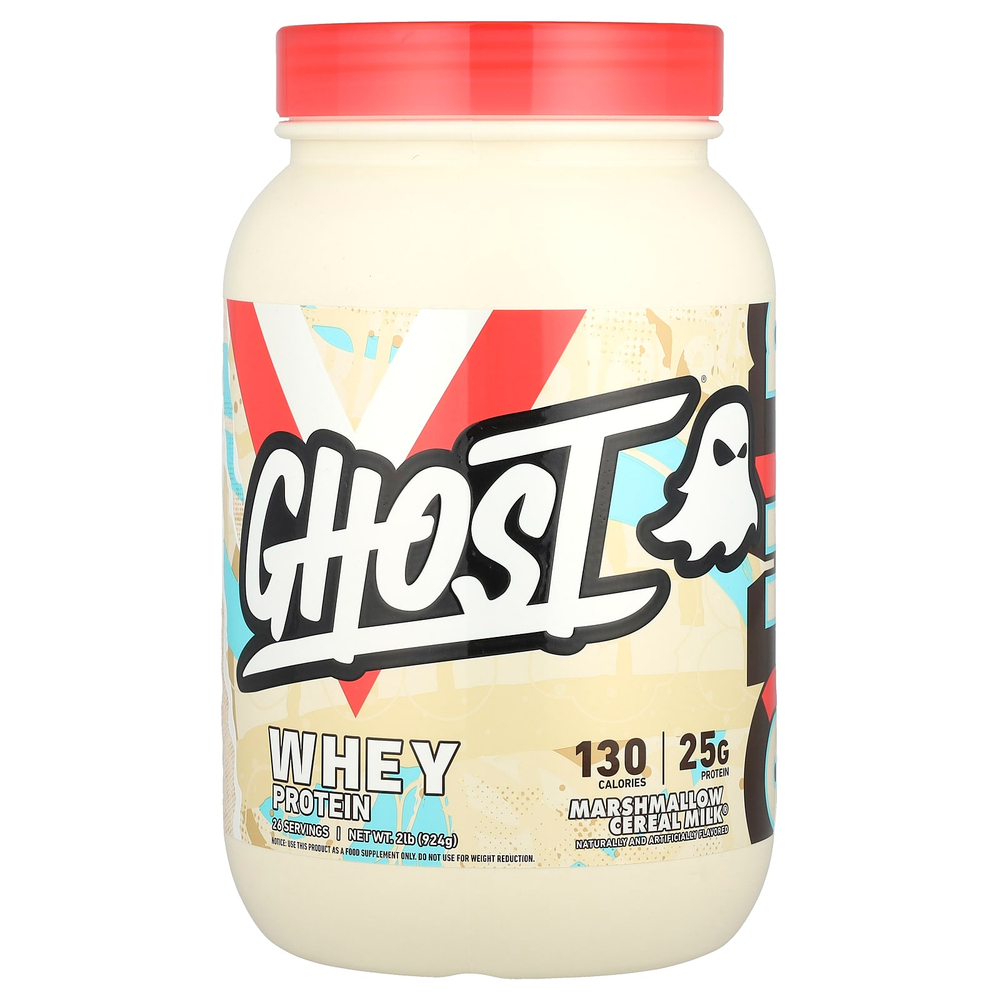 Ghost, Whey Protein, Marshmallow Cereal Milk®, 924 г (2 фунта)