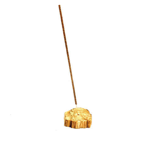 Подставка для благовоний из сруба дерева пало санто