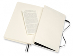 Блокнот Moleskine Classic Soft Expended (QP617EXP) 13х21см 400стр. в клетку, мягкая обложка, черный