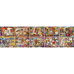 Пазл Ravensburger Disney 178285 «С Микки Маусом сквозь годы» 40320 деталей 178285 — фото 3
