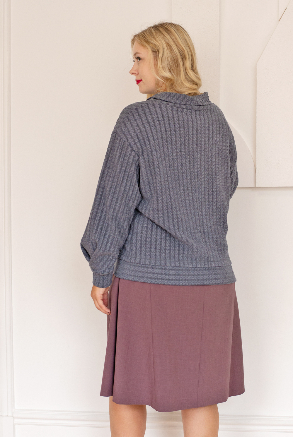 Туника 2720ЛП, серый #133С032720ЛП