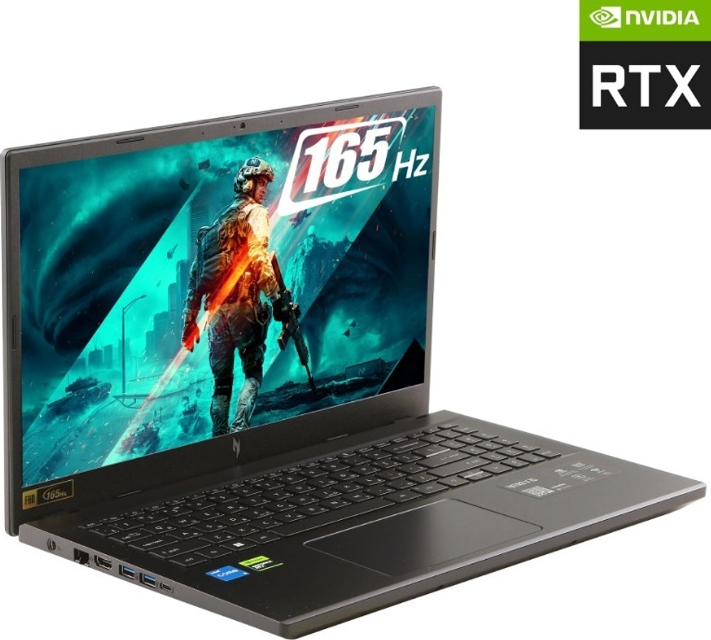 Ноутбук Acer Nitro V 15 ANV15-52-511K 15.6&#34; / 16 Гб / SSD 512 Гб / Без ОС / NH.QZ7ER.001