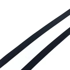 Резинка латексная для купальника черная 8 мм, Италия