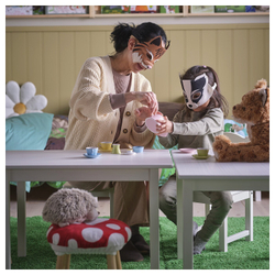 IKEA SKOGSDUVA  (ИКЕА СКОГСДУВА)  -  Маска, 2 шт, барсук/разноцветная рыба