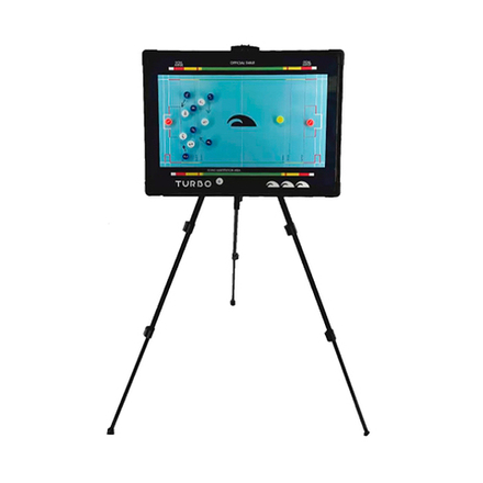 Тактическая магнитная доска для водного поло TURBO MAGNETIC WATER POLO TACTICAL BOARD WITH FOLDING TRIPODв комплекте со штативом