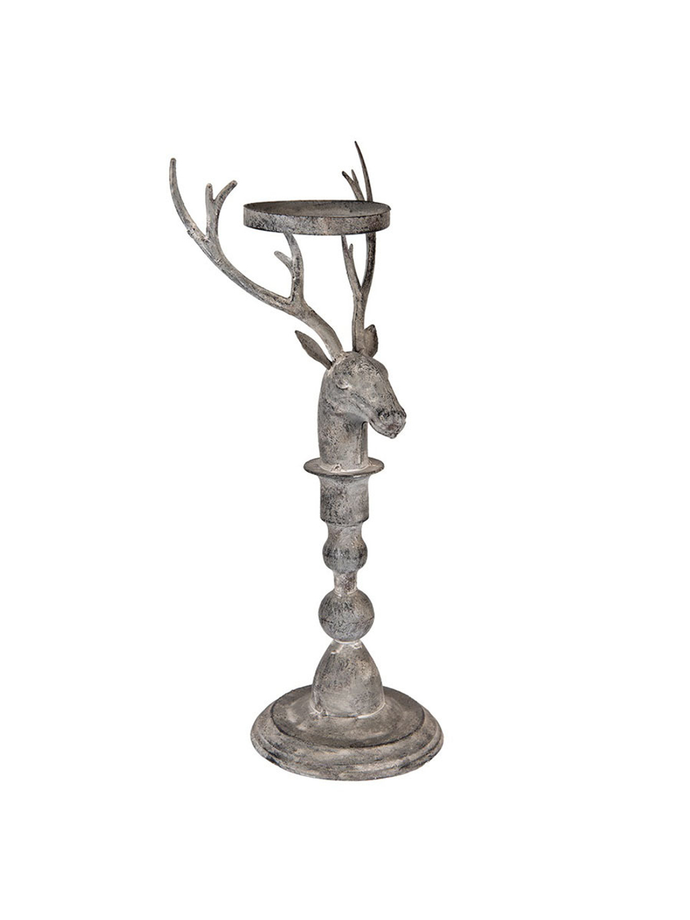 Подсвечник "Олень" 17x14x42 см
