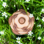 Деревянная пирамидка "Цветочная" Леснушки