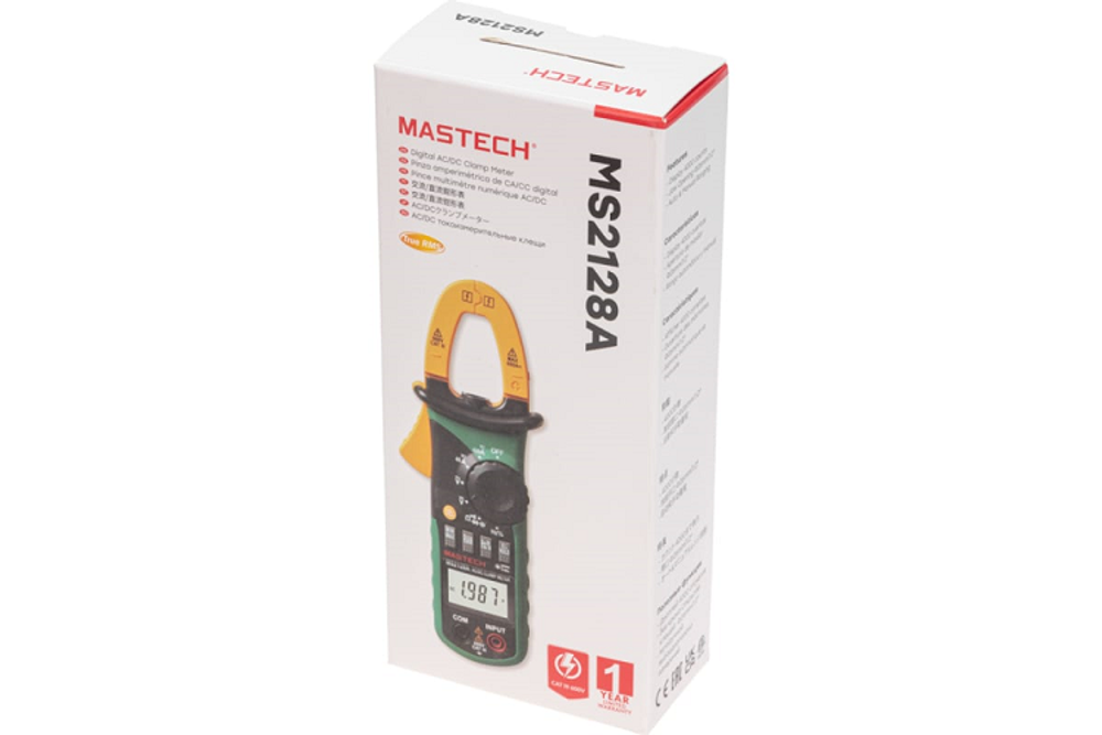 Токовые клещи  Mastech 13-1317