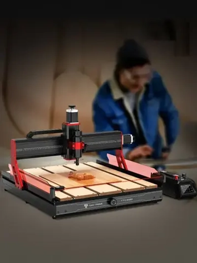 Twotrees фрезер по дереву TTC6050 Фрезерный станок с ЧПУ 3-осевой станок с ЧПУ СДЕЛАЙ САМ Лазерный гравер