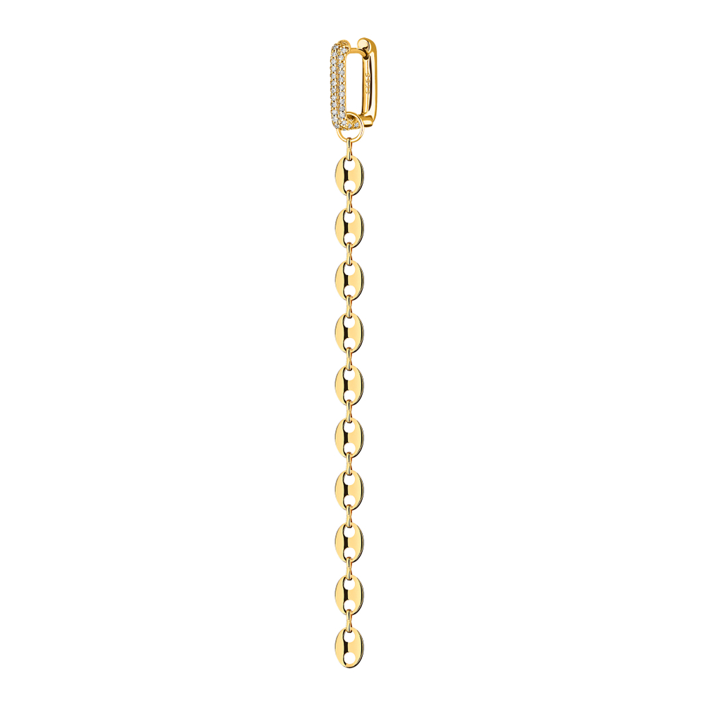 MANIOVICH Coffee Bean Chain Earring