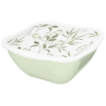 Салатник с крышкой с декором Perfect 3л, Зеленый